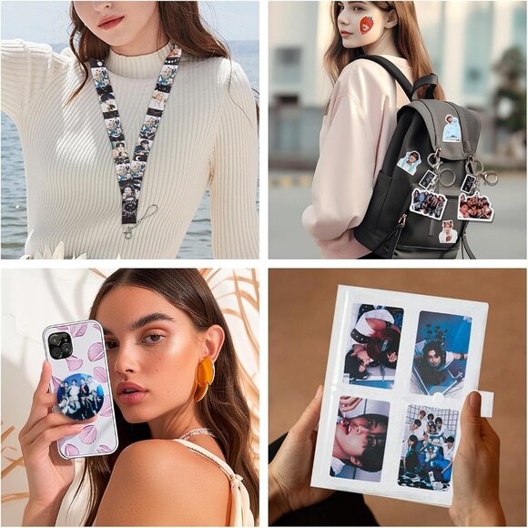 Stray Kids Merch Gift Box Set Including Photocard Holder, 3 Styles 165 Postcards - Picture 7 of 7